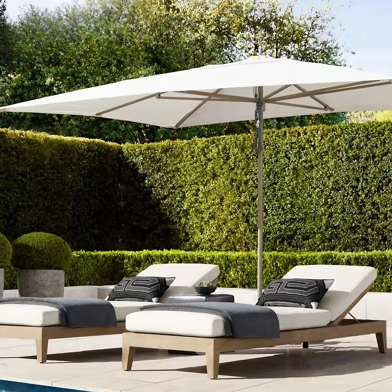 Deck Chair Lounger - Outdoor Outdoor Furniture Villa Poolside Hotel