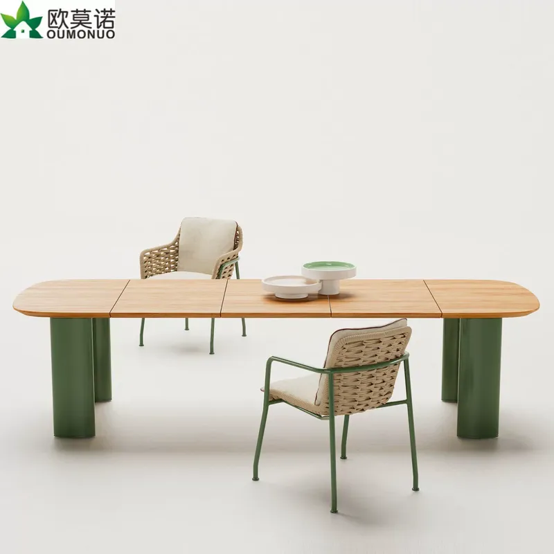 Outdoor Furniture Dining Set - Nordic Rattan Outdoor Dining Table Chair