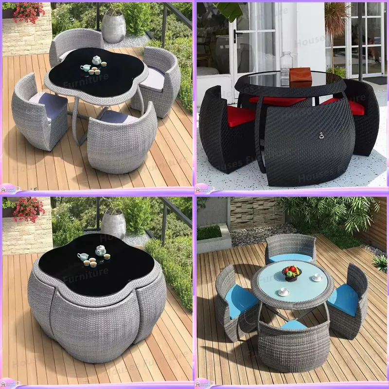 Outdoor Rattan Dining Set Wick - Outdoor Furniture Dining Set review and price