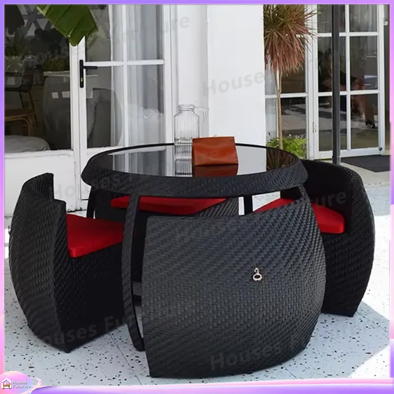Outdoor Rattan Dining Set Wick - Outdoor Furniture Dining Set review and price
