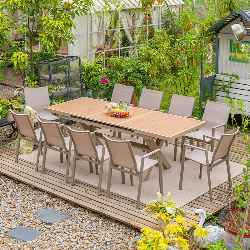 Modern Durable Aluminum Garden - Outdoor Furniture Dining Set review and price