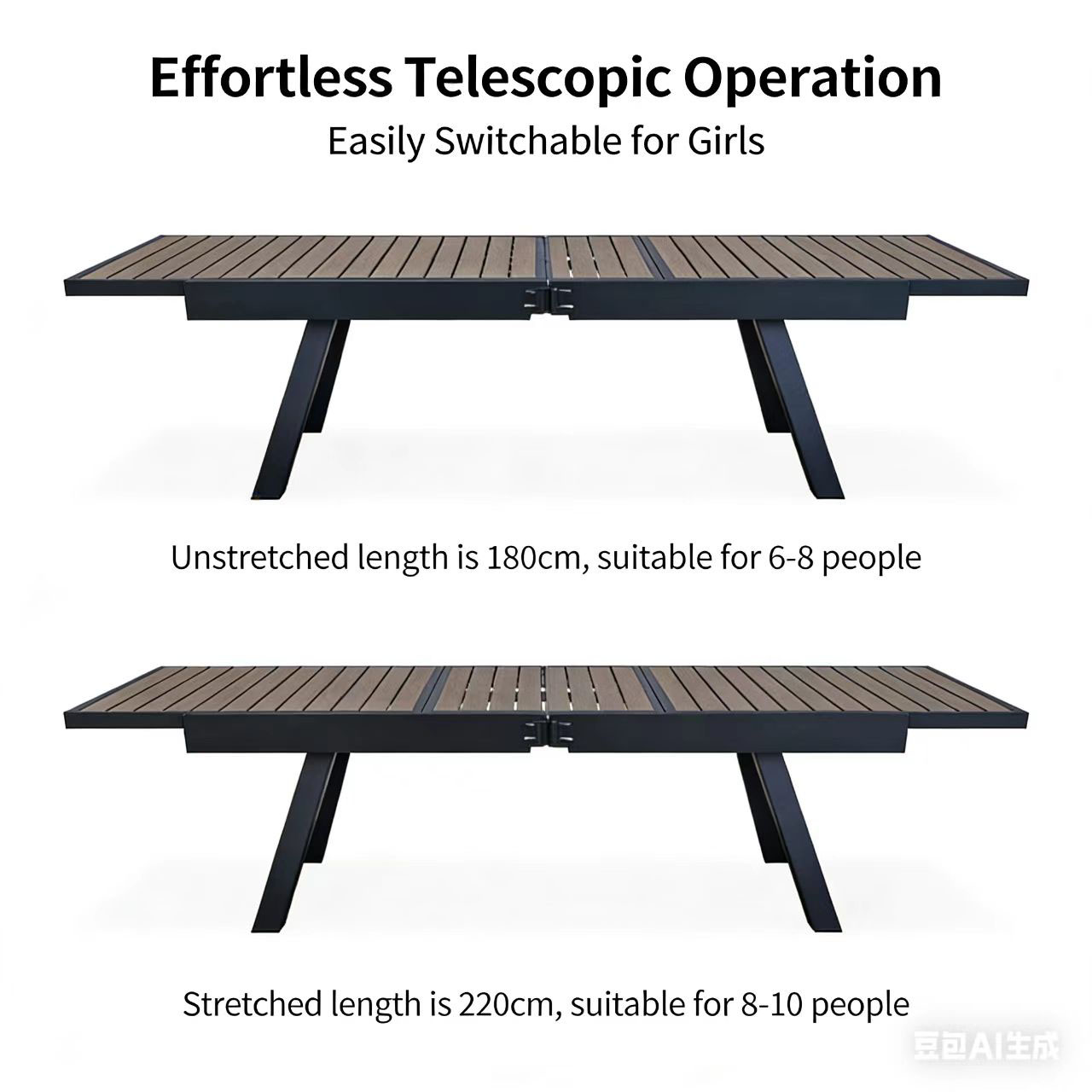 Modern Durable Aluminum Garden - Outdoor Furniture Dining Set review and price