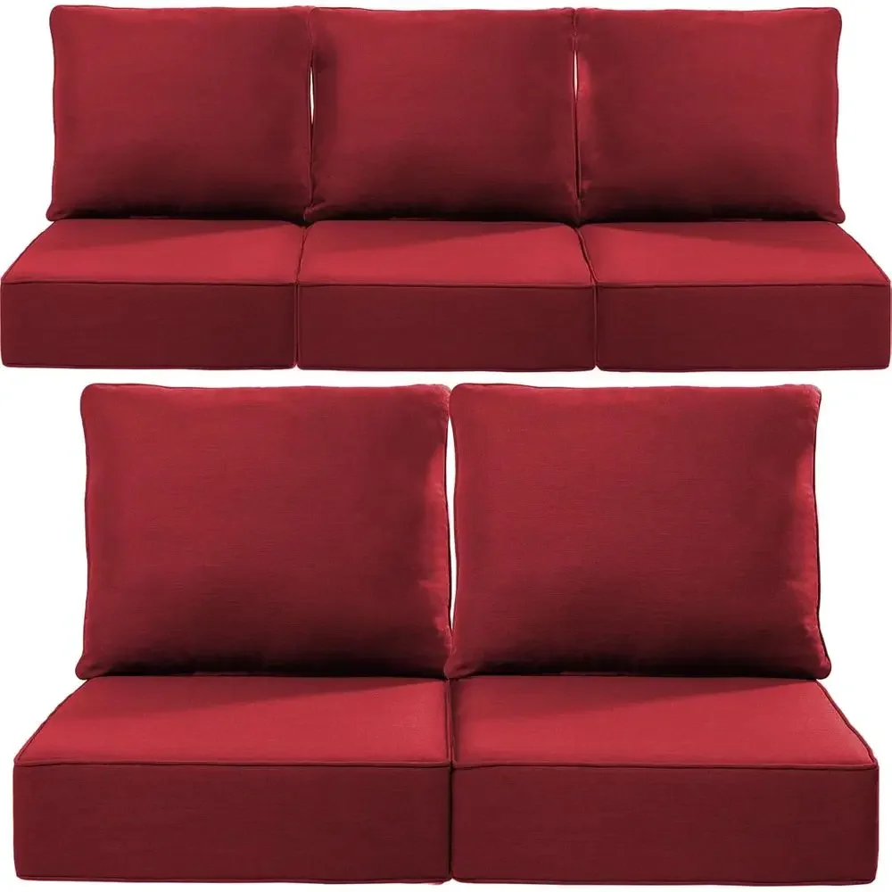 6-Inch Outdoor Cushions in 22x - Outdoor Furniture Dining Set review and price
