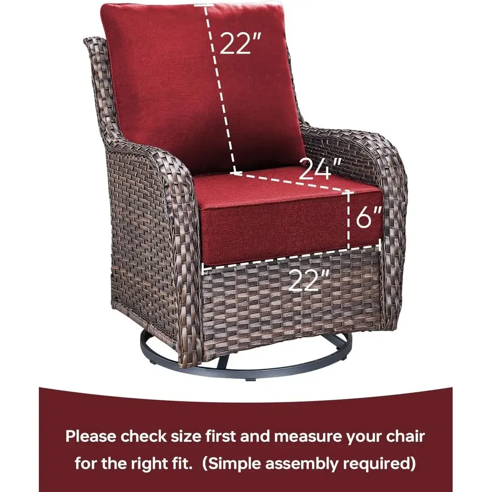 6-Inch Outdoor Cushions in 22x - Outdoor Furniture Dining Set review and price