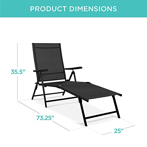 Set of 2 Outdoor Patio Chaise  - Deck Chair Lounger review and price