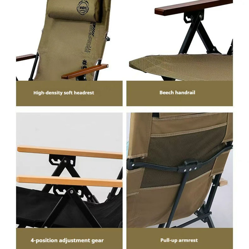 Folding High Back Beach Campin - Outdoor Furniture Used review and price