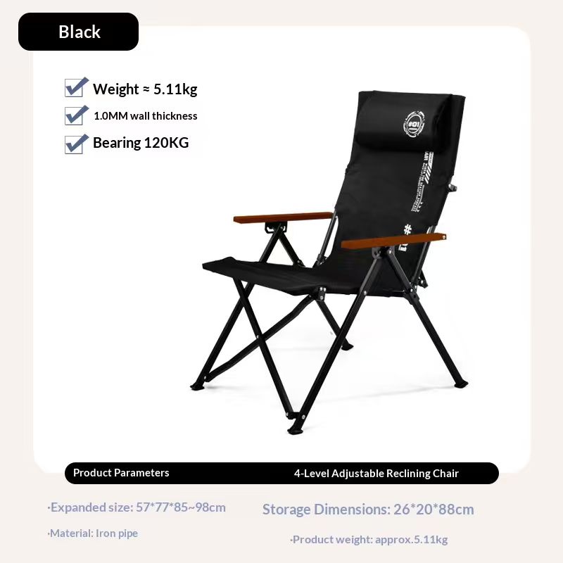 Folding High Back Beach Campin - Outdoor Furniture Used review and price