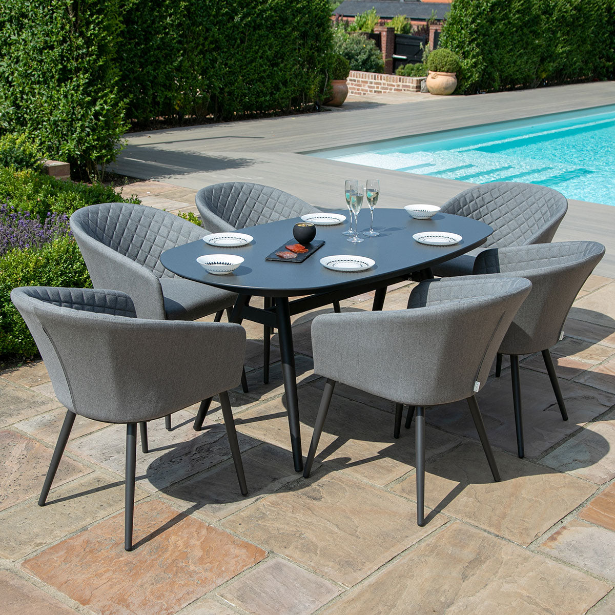 Modern Simple Patio Dining Set - Outdoor Furniture Dining Set review and price