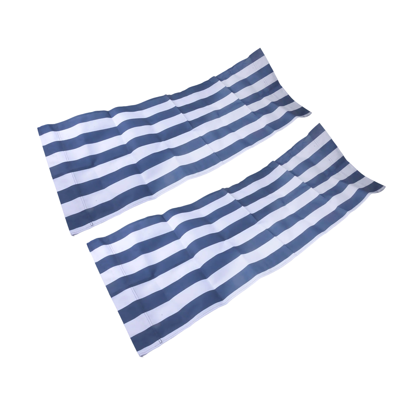 120x45cm White Blue Striped Po - Deck Chair Lounger review and price