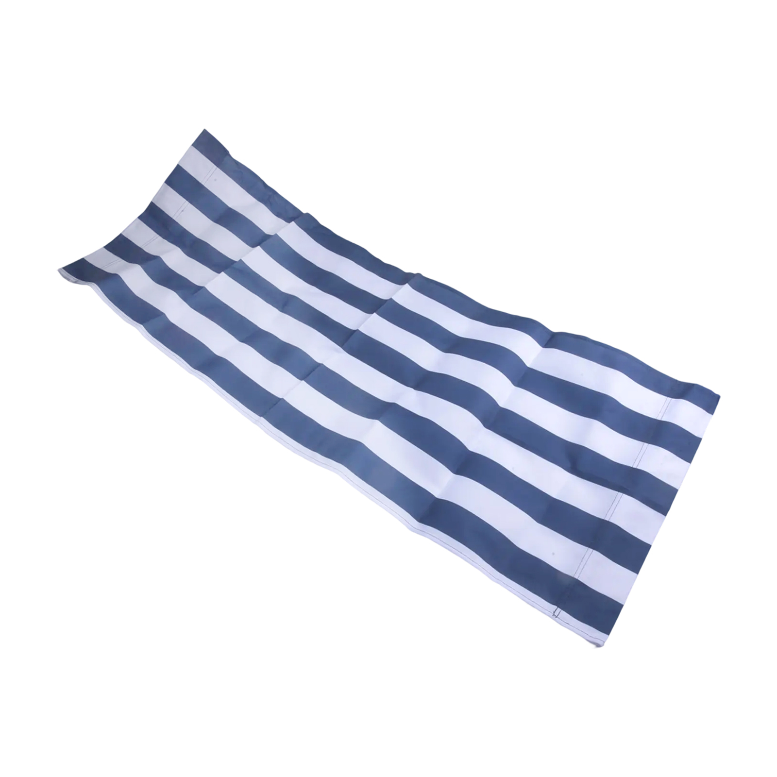 120x45cm White Blue Striped Po - Deck Chair Lounger review and price