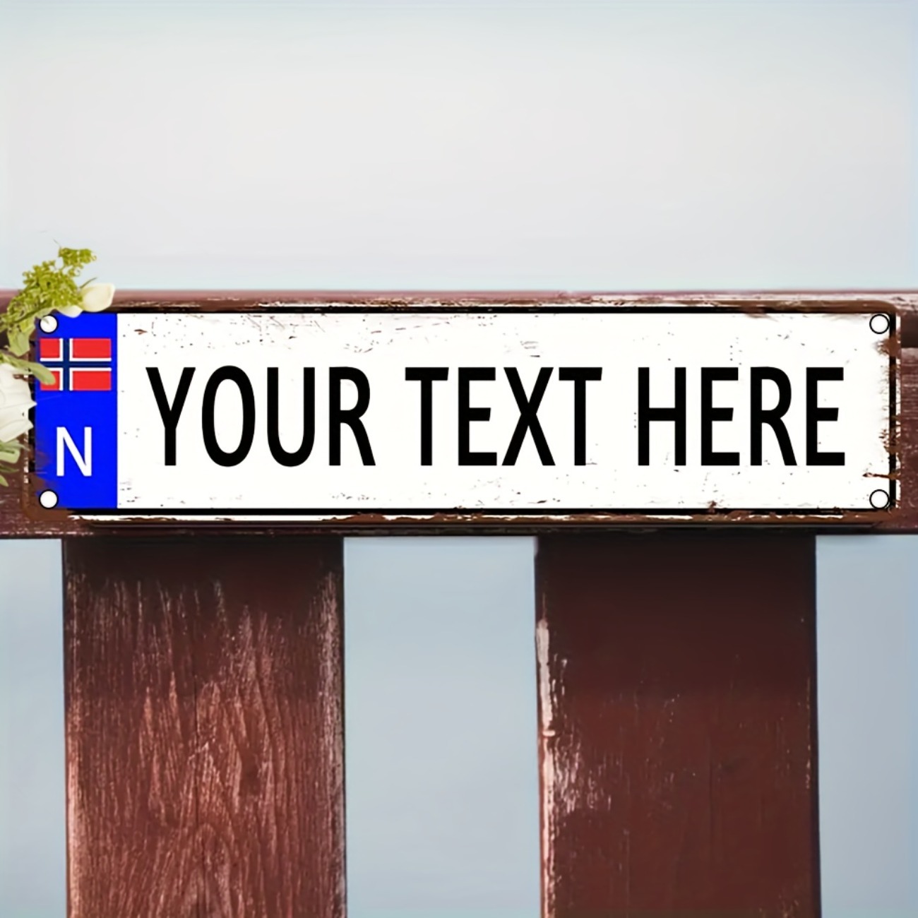 Personalized Custom Norwegian  - Outdoor Furniture Metal review and price