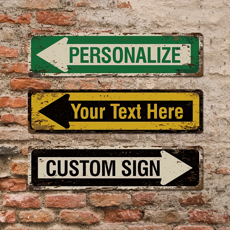 1PC Vintage Metal Tin Sign Str - Outdoor Furniture Metal review and price