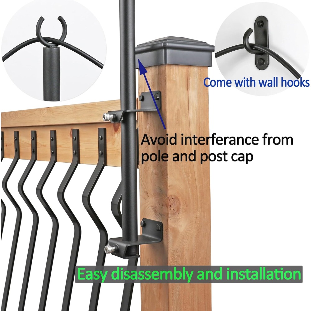 2 pack string light poles - st - Outdoor Furniture In review and price
