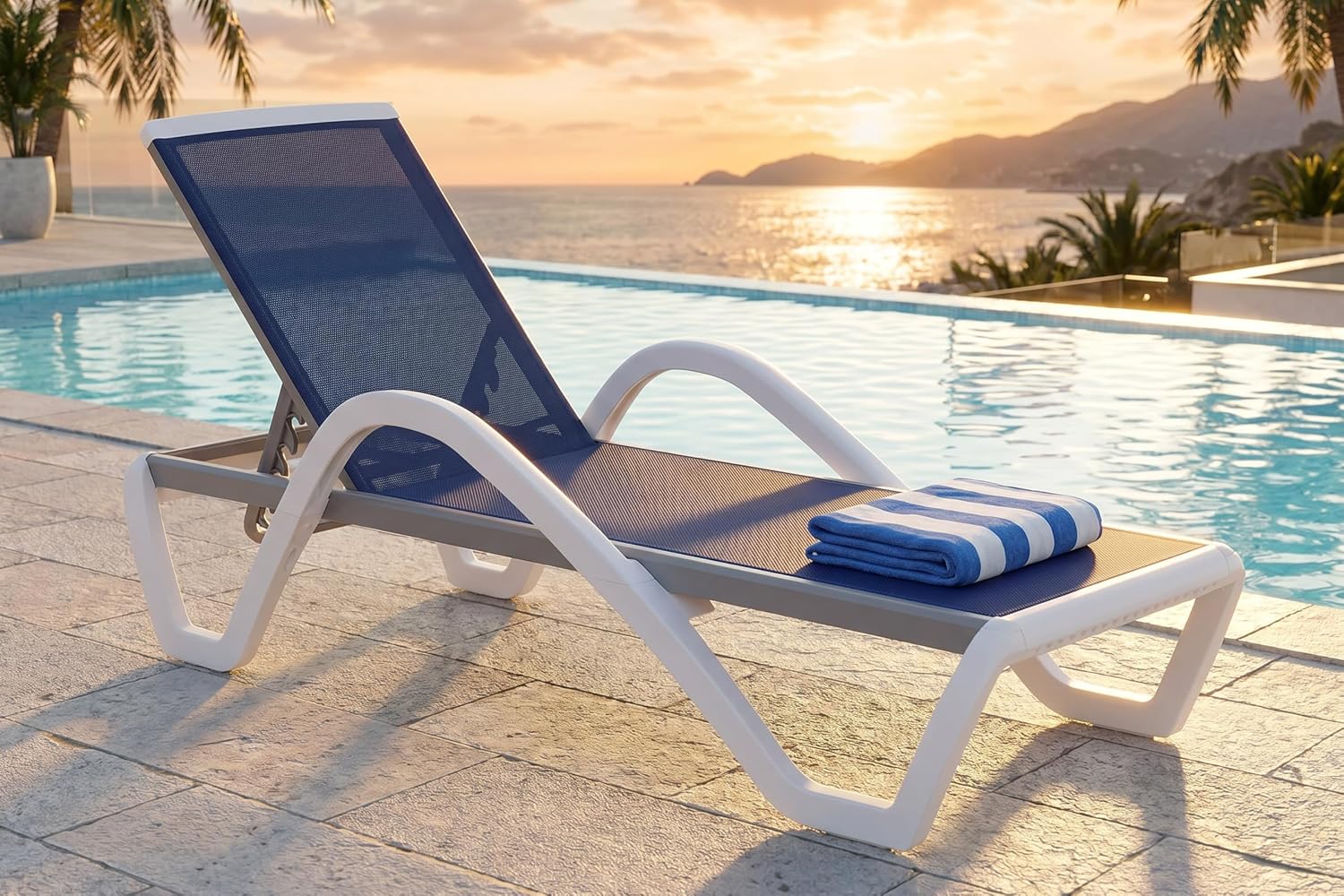 Aluminum Chaise Lounge Chair S - Deck Chair Lounger review and price