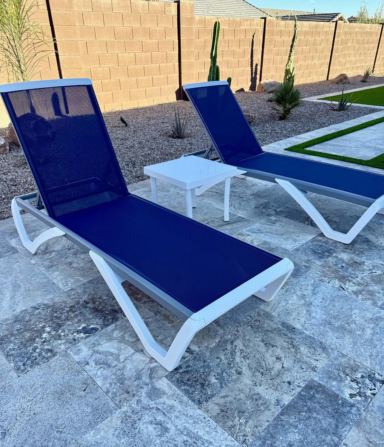 Aluminum Chaise Lounge Chair S - Deck Chair Lounger review and price
