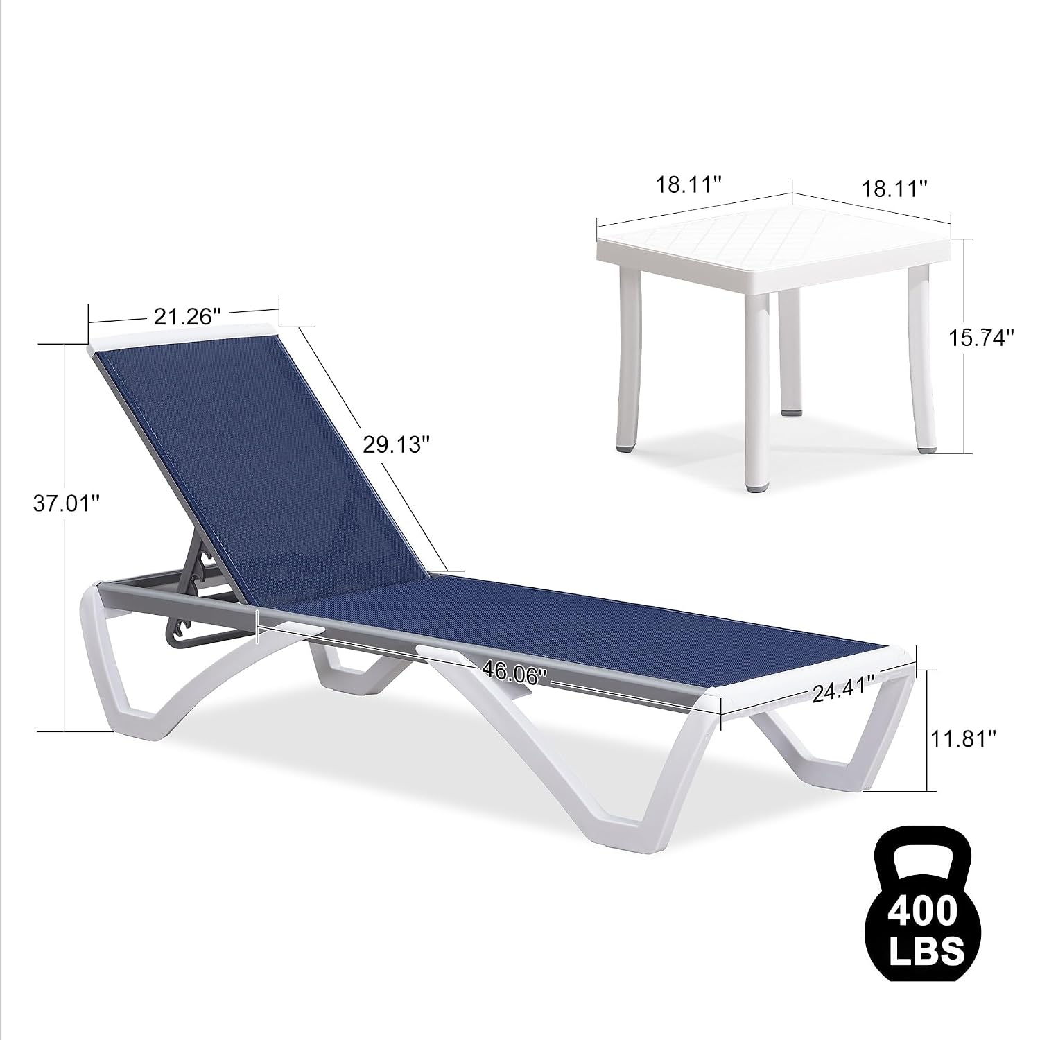 Aluminum Chaise Lounge Chair S - Deck Chair Lounger review and price