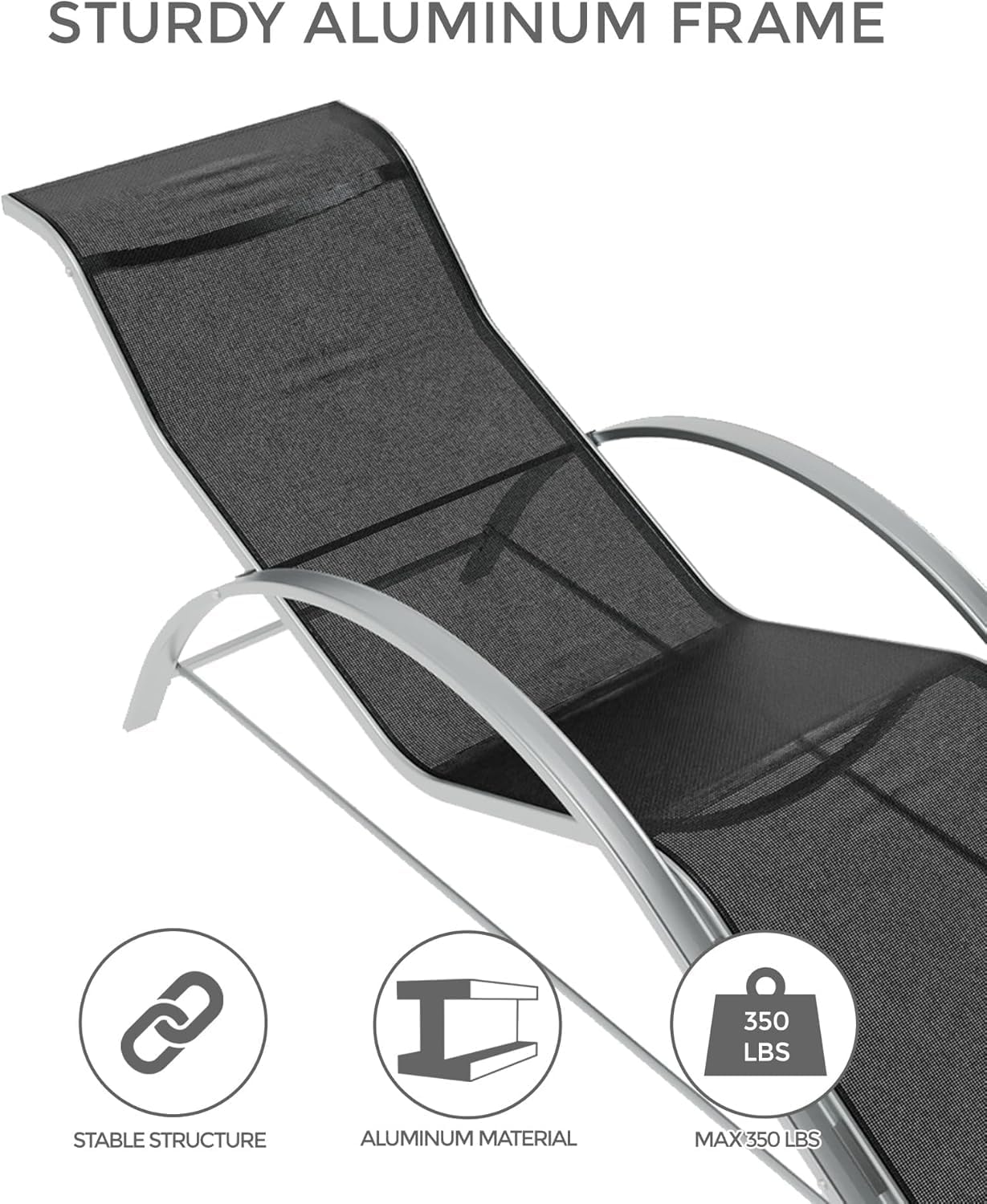 Patio Pool Chair Sun Lounger S - Deck Chair Lounger review and price