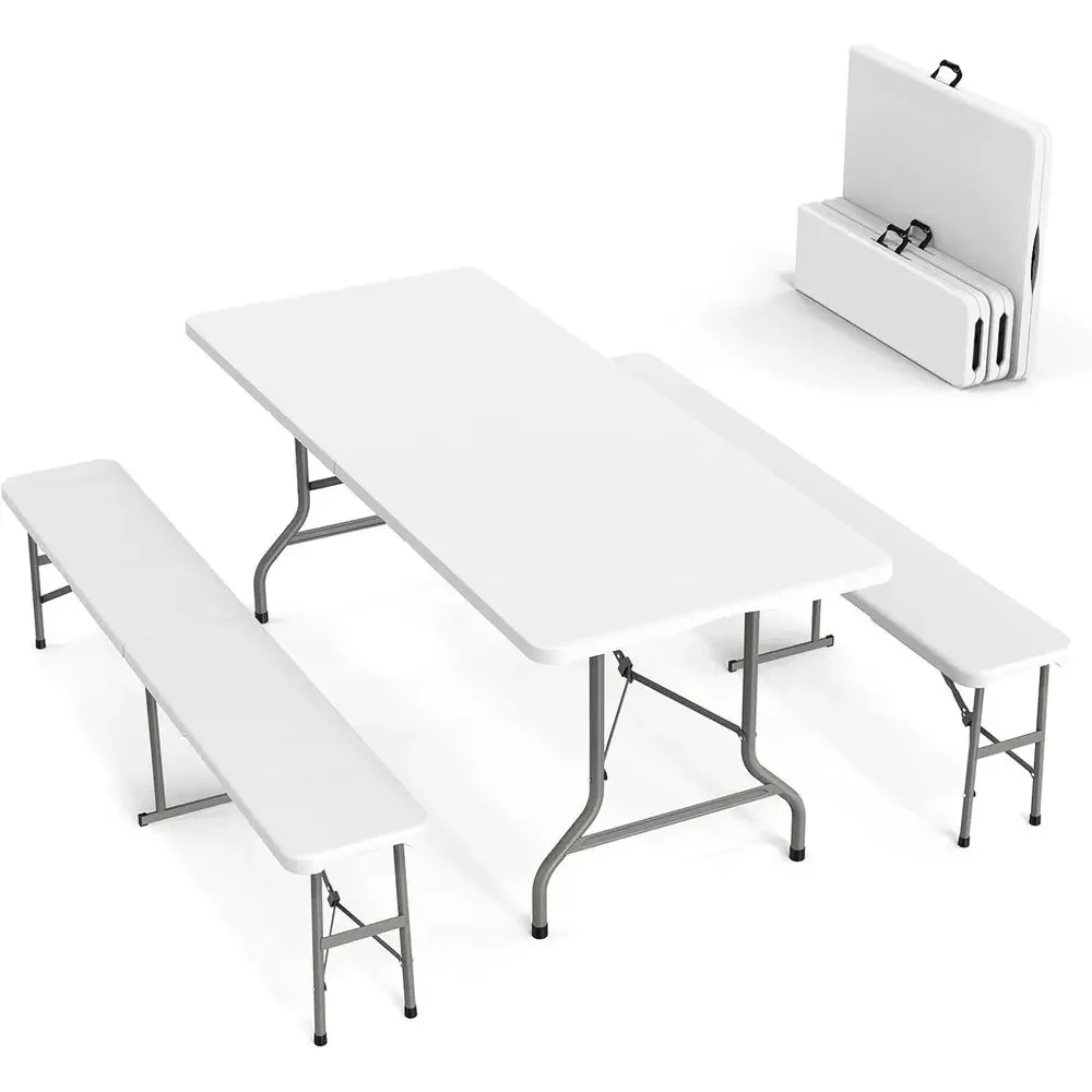Outdoor Picnic Table Set with  - Outdoor Furniture Dining Set review and price
