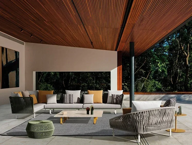 #Sofa Garden Set Curl Rattan S - Rattan Lounge Set review and price