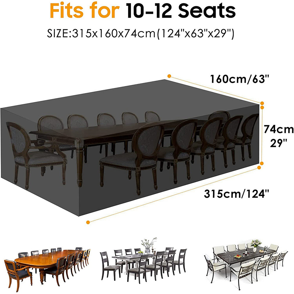Waterproof Garden Table Cover  - Outdoor Furniture Protector review and price