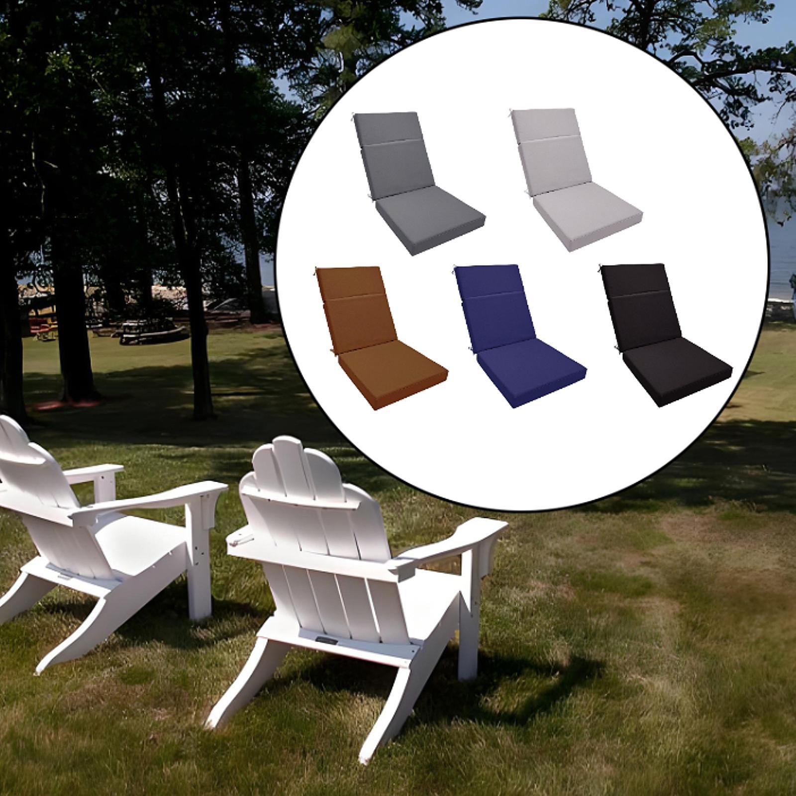 Patio Chair Cushion Seat Pad w - Deck Chair Lounger review and price