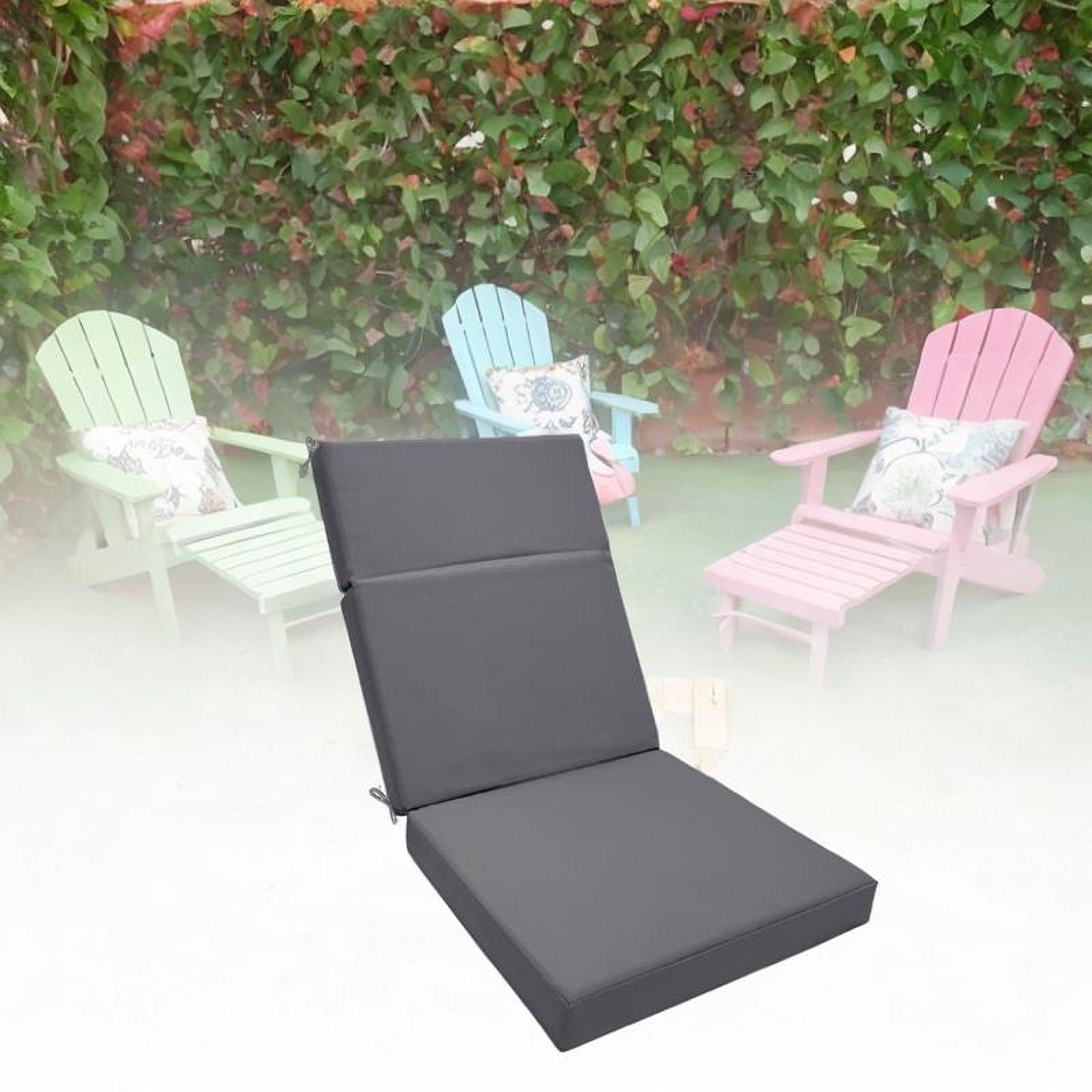 Patio Chair Cushion Seat Pad w - Deck Chair Lounger review and price