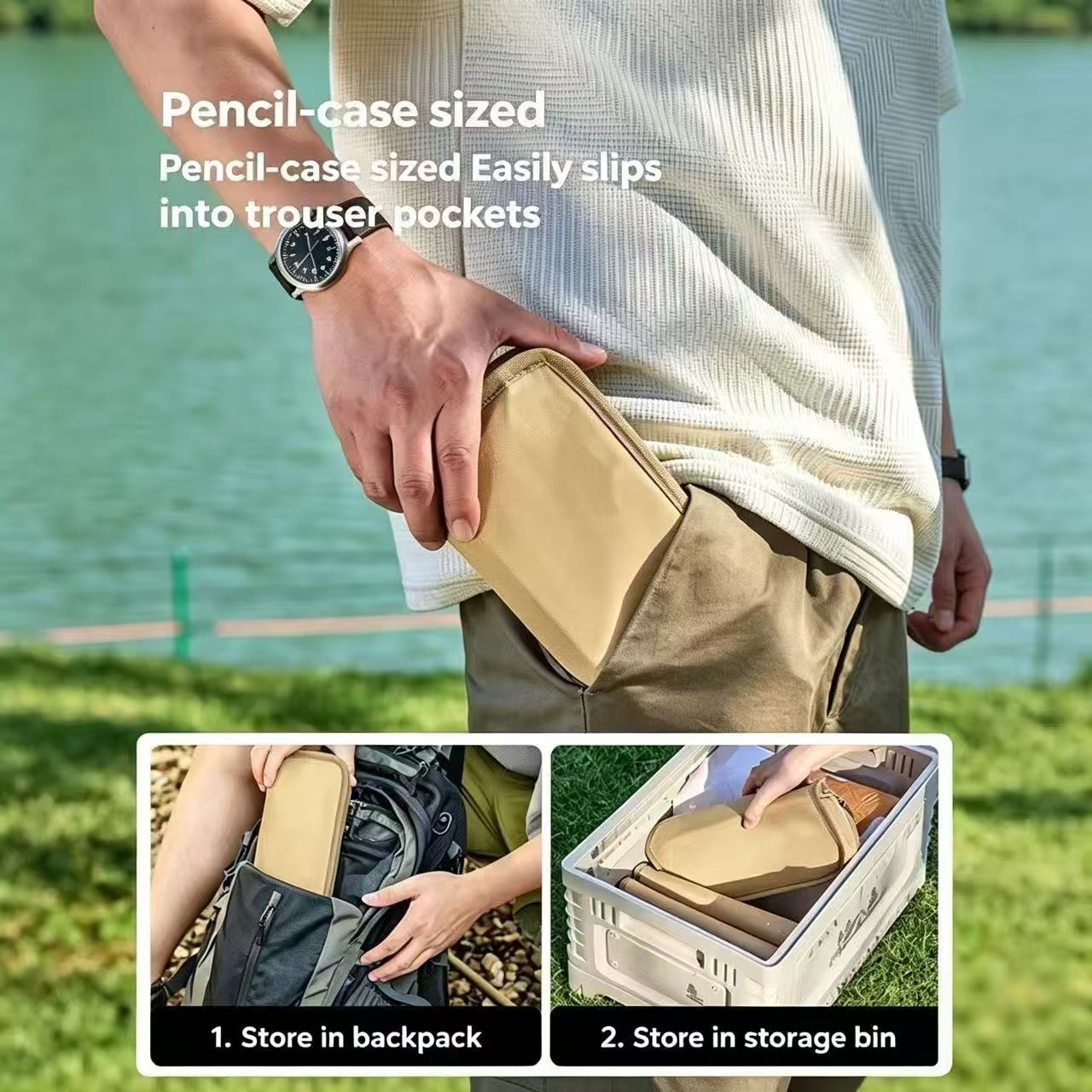 Magza Portable Folding Stool U - Outdoor Furniture Used review and price