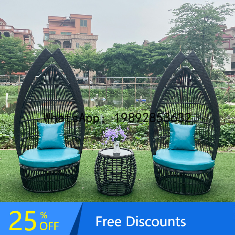 Outdoor Creative Rattan Woven  - Rattan Lounge Set review and price