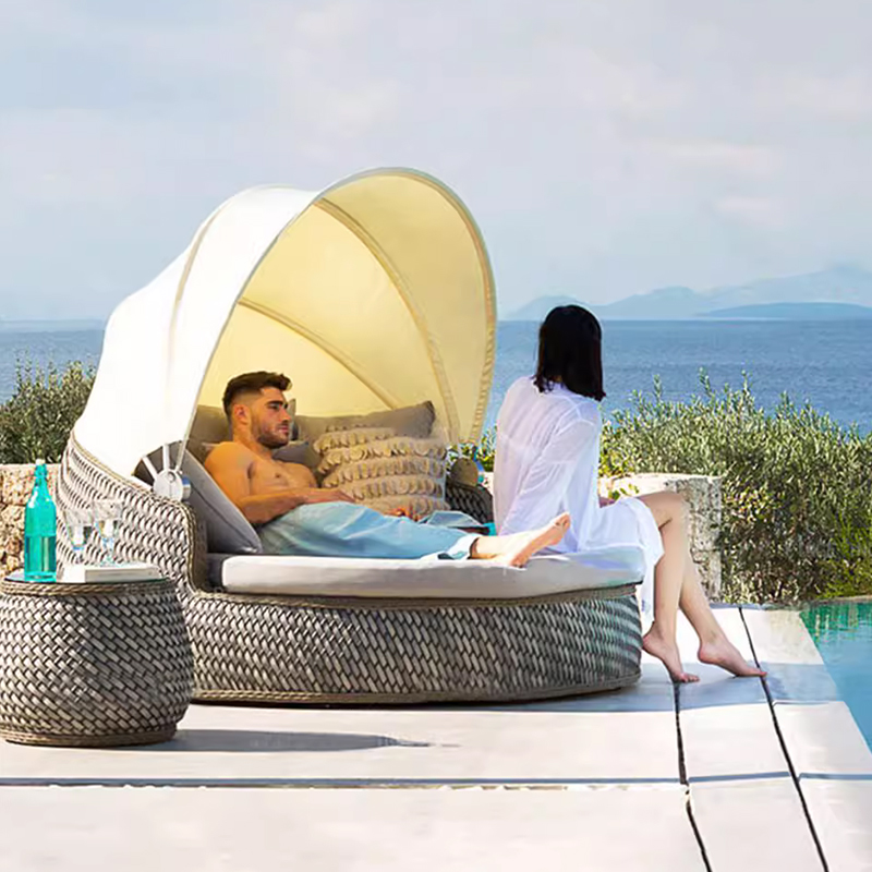Wood Nordic Garden Furniture S - Rattan Lounge Set review and price