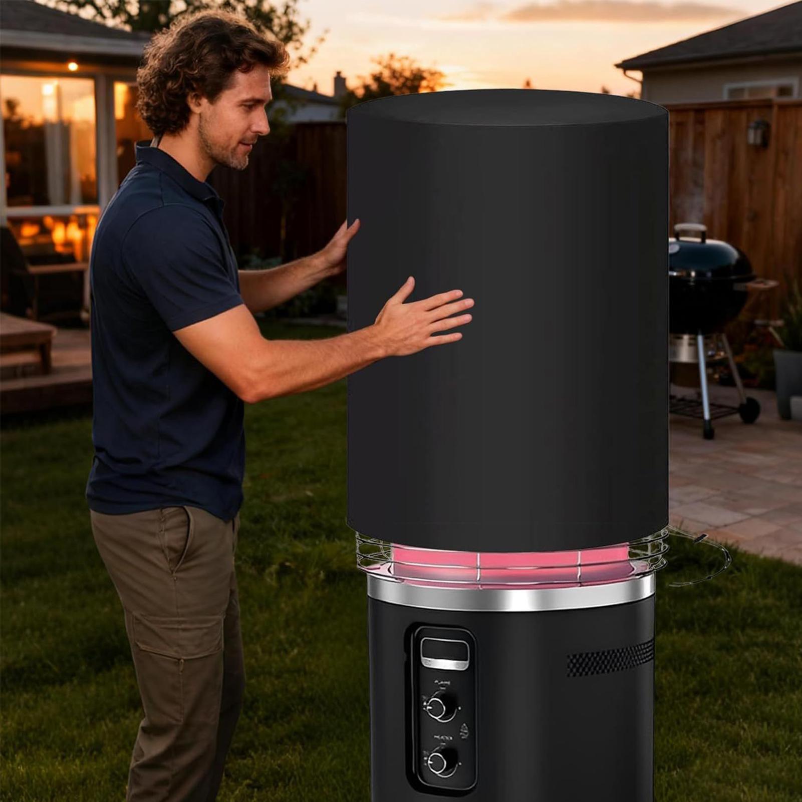 Fire Pit Column Cover Heavy Du - Outdoor Furniture Protector review and price