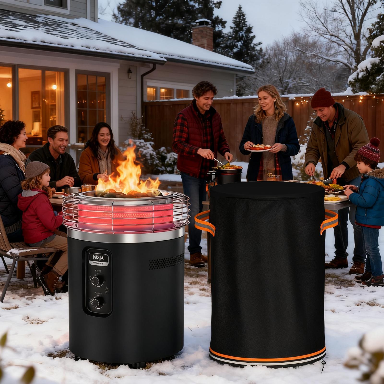 Fire Pit Column Cover Heavy Du - Outdoor Furniture Protector review and price