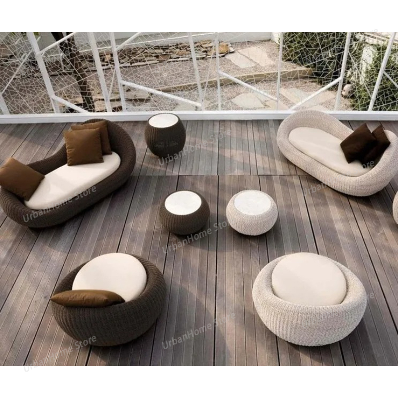 Modern Patio Furniture Rattan  - Rattan Lounge Set review and price