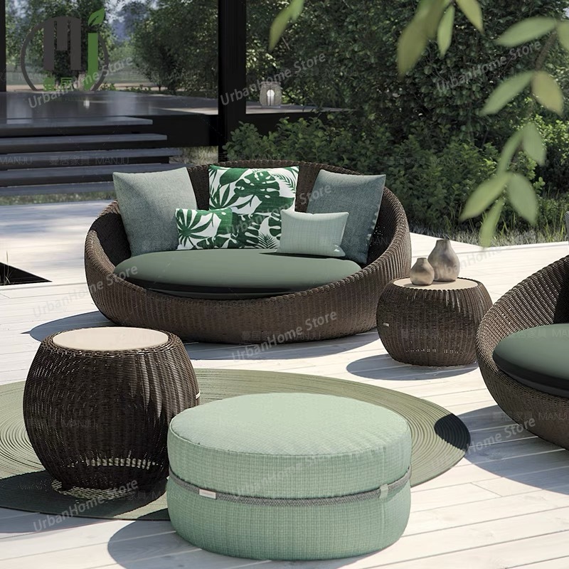 Modern Patio Furniture Rattan  - Rattan Lounge Set review and price